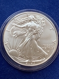1 доллар 2023 США Американский Орёл Серебро 999, 31,1 гр, фото №5