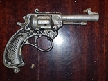 Вінтажна іграшка: револьверний пістолет. СРСР, фото №5