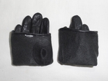 Рукавиці жіночі шкіряні чорні розмір S /M, фото №4
