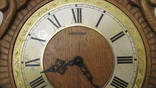 Старий дубовий годинник Hoschle з приємним боєм. Німеччина., фото №10