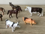 Маленькие фигурки, Лошади, Ослики, Коровы, Свиньи., фото №11