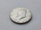 50 центов США Half dollar Кеннеди 1976 год США, фото №3