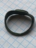 Перстень рукопожатие серебро копия, фото №3