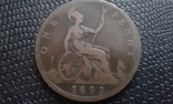 Великобритания 1 пенни, 1893, фото №3