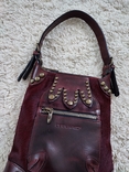 Шкіряна брендова сумка міні-шопер Dsquared2, оригінал Італія, фото №12