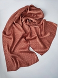 Шовковий палантин хустина шарф шаль в східному королівському стилі., фото №10