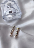 Вінтажні золотисті сережки з кристалами Аврора бореаліс, Чехія., numer zdjęcia 4