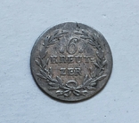 6 крейцеров,1816 г, Великое княжество Баден, серебро, фото №3