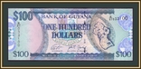 Гайана 100 долларов 2019 P-36 (36d), фото №2