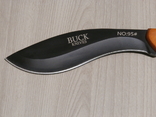 Нож охотничий туристический Buck N0:95 Кукри фултанг. Мачете,тесак для рубки в чехле 267мм, фото №6