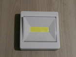 Світлодіодний LED світильник вимикач на батарейках 3xAAA з магнітним кріпленням, фото №2