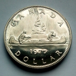 Канада 1 доллар 1975 г., фото №3
