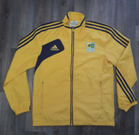 Спортивный костюм Adidas Metalist - Ukraine Металлист адидас желто-синий, numer zdjęcia 3
