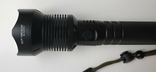 Ручний тактичний надпотужний ліхтарик BL X92 P70, фото №4