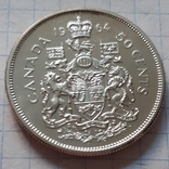 Канада, 50 центів, 1964 рік, срібло, фото №2