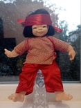 Вінтажна азіатська лялька з посмішкою, фото №3