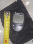 Прибор для измерения сахара в крови Глюкометр Сontour Plus рабочий в чехле, фото №6