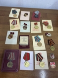 Орден Отечественной Войны 2 Ст. И юбилейные медали с документами на одного человека, фото №2