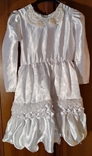 Сукня біла для дівчинки, numer zdjęcia 3
