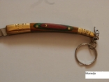 Складной нож Наваха (Navaja) 15 см,нож брелок с кольцом для туриста,охотника,рыбака, фото №3