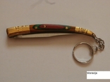 Складной нож Наваха (Navaja) 15 см,нож брелок с кольцом для туриста,охотника,рыбака, photo number 5