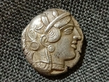 Тетрадрахма 450 г. до н.э. Афина Tetradrachm Athena 450 BC, фото №2