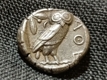 Тетрадрахма 450 г. до н.э. Афина Tetradrachm Athena 450 BC, фото №4