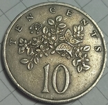 Ямайка 10 центов 1972, фото №2
