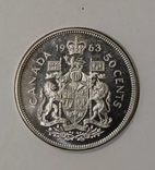 50 центов 1963 года Канада, фото №3