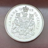 50 центов 1963 года Канада, фото №7