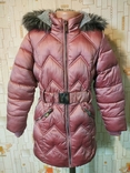 Куртка тепла зимня для дівчинки F &amp; F на 5-6 років, фото №2