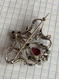 Старовинна брошка з діамантами, фото №8