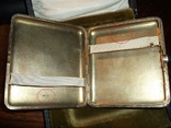 Портсигар, серебро "84", с золотым вензелем "Г.В.", фото №10
