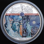 1 Долар 2020 Крокуюча Свобода - Статуя Свободи, США Унція 1oz, фото №2