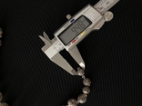 Старовинне срібне намисто, в техніці філігрань (срібло 800 пр, вага 42 гр), фото №10