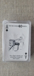 Игральные карты США,Юмор "Когда тебе за 40" 1980 е года, фото №10