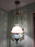 Потолочная керосиновая лампа., фото №2