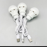 Портативна світлодіодна USB LED Лампа 5W з кабелем 0,9 м, фото №5