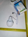 Портативна світлодіодна USB LED Лампа 5W з кабелем 0,9 м, photo number 7