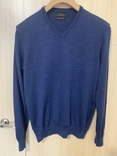 Мужской пуловер, Чоловічий пуловер, темно синій светр ZARA, фото №2