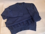 Мужской пуловер, Чоловічий пуловер, темно синій светр ZARA, numer zdjęcia 7
