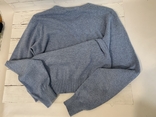Мужской пуловер, Чоловічий пуловер L блакітно-сірий, фото №4