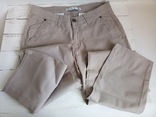 Штани чоловічі, літній джинс, колір сіро-бежевий, фото №2
