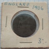 Великобритания пол пенни 1906 год., фото №2