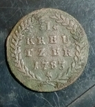 1 крейцер 1783, фото №2