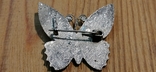 Брошь бижутерия бабочка эмаль, фото №7