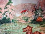 "Червона Шапочка" Настінний килимок СРСР 1962 140*63 см, фото №8