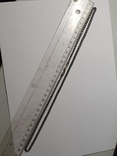 Цепочка серебро 925 проба. Плетение - бисмарк. Длина 60 см. Вес 19.3 г., фото №7