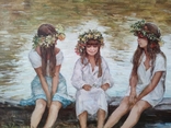 Картина сергея михаличенко на ивана купала 70/90см, фото №3