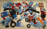 Конструктор аналог Лего Разные элементы и колёса, фото №3